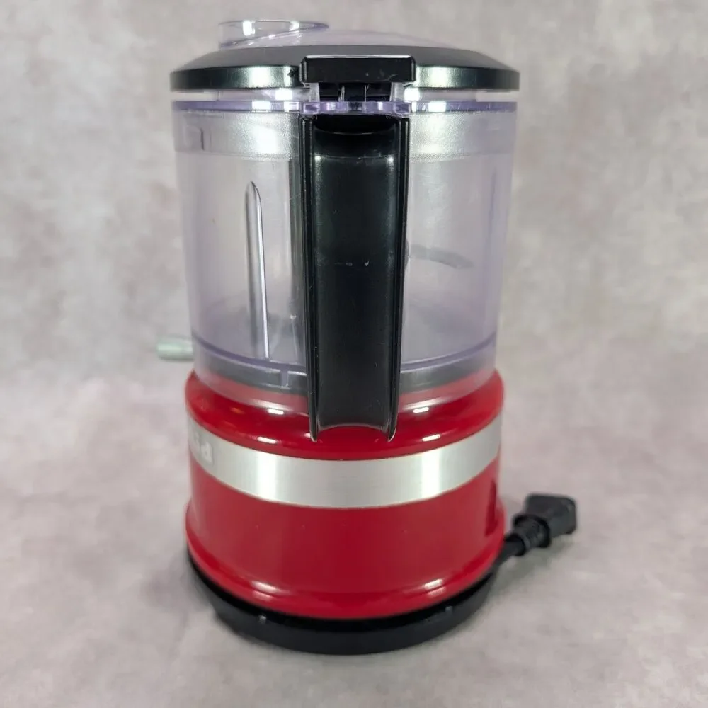 KitchenAid KFC3516ER Empire Red 3.5 Cup Mini Food Chopper Processor Complete